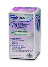 Invacare Supply Group Strips: Invacare TRUEread Blood Glucose Test Strips, 50 Count