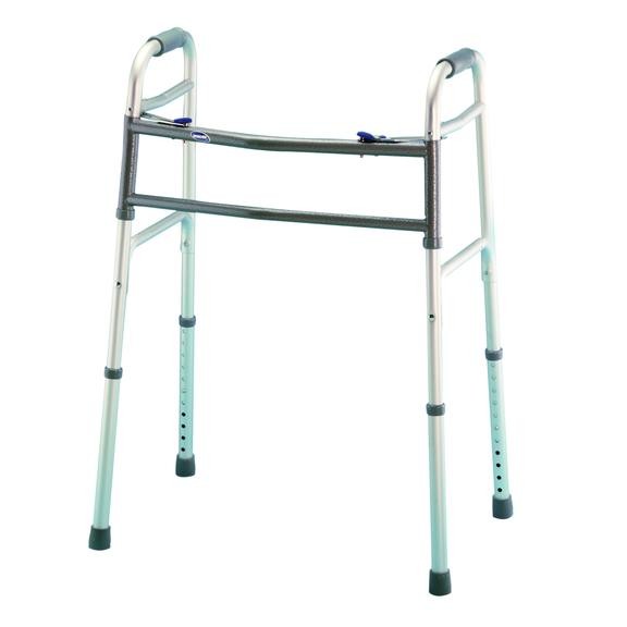 Invacare Walkers and Accessories: Bariatric Dual-Release Folding Walker