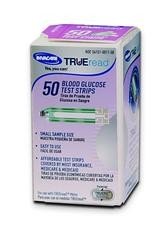 Invacare Supply Group Strips: Invacare TRUEread Blood Glucose Test Strips, 50 Count